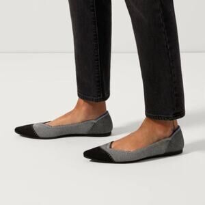 Rothy’s the Point in Grey Mist Captoe Women’s‎ Size 8.5